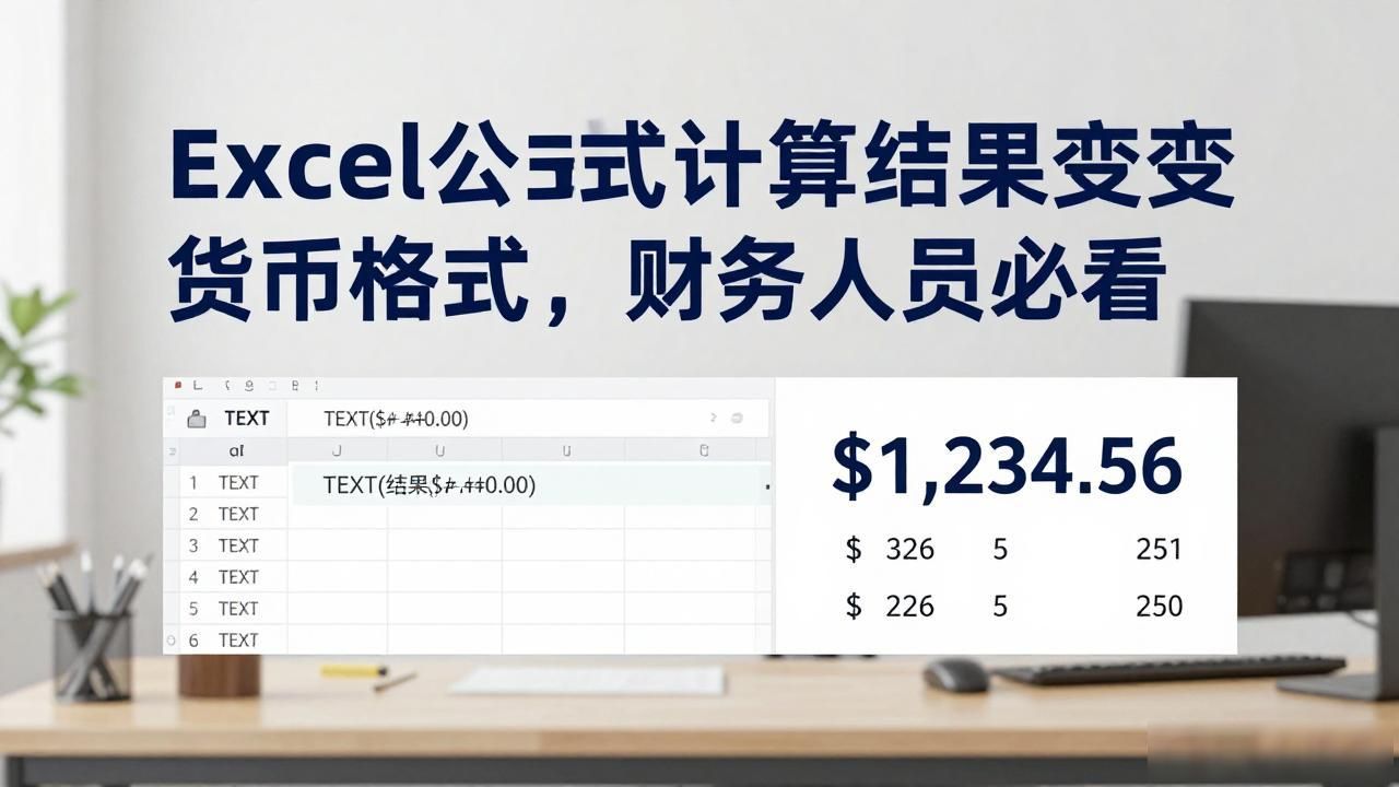 Excel公式计算结果变货币格式，财务人员必看-第1张图片-imToken 官网｜全球领先多链去中心化钱包｜BTC ETH NFT DeFi 管理工具