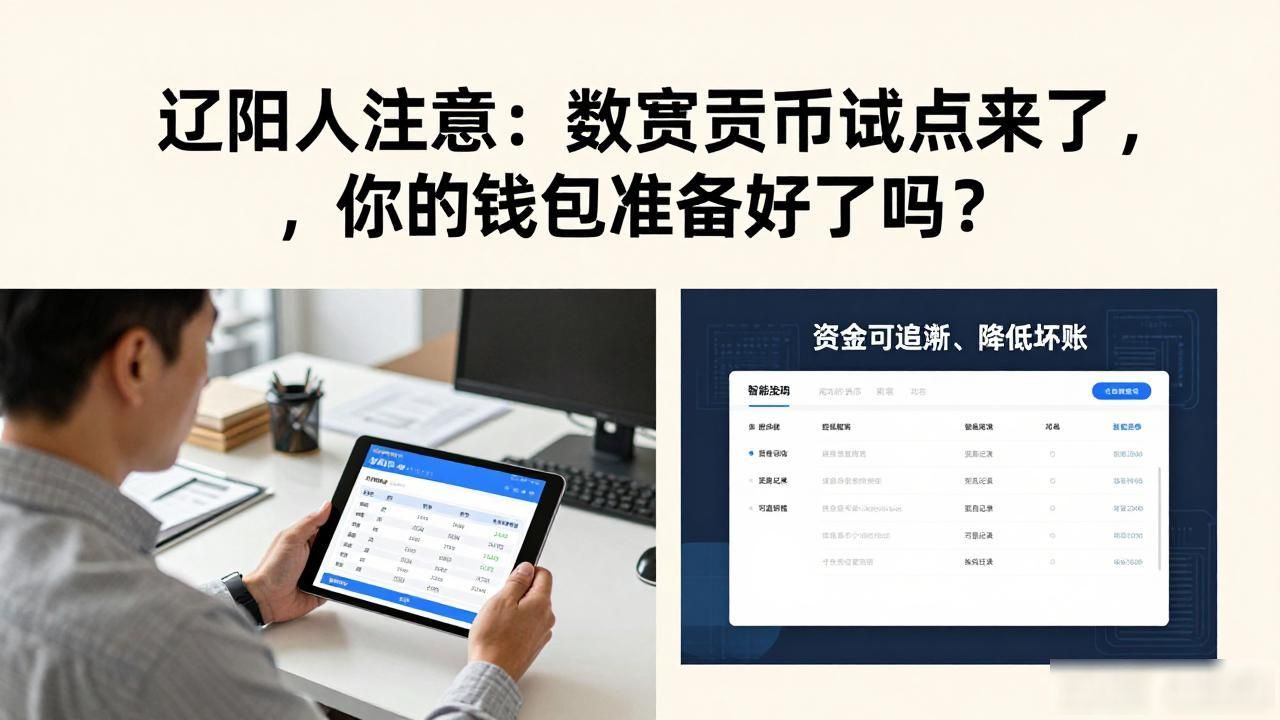辽阳人注意：数字货币试点来了，你的钱包准备好了吗？-第1张图片-imToken 官网｜全球领先多链去中心化钱包｜BTC ETH NFT DeFi 管理工具