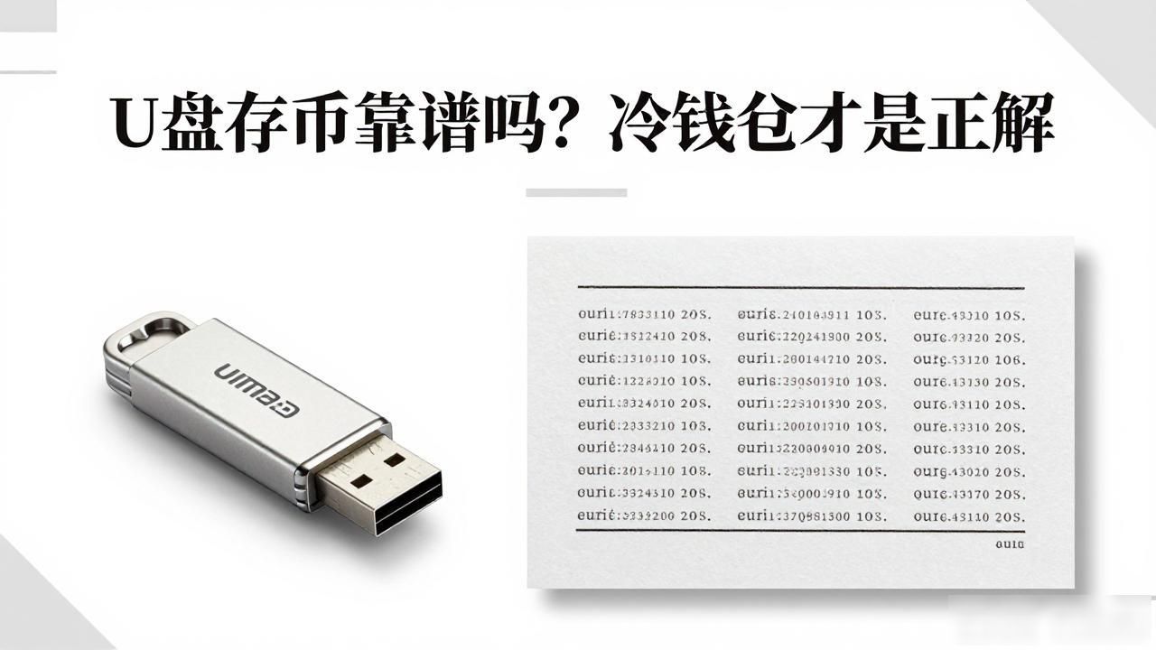 U盘存币靠谱吗？冷钱包才是正解-第1张图片-imToken 官网｜全球领先多链去中心化钱包｜BTC ETH NFT DeFi 管理工具