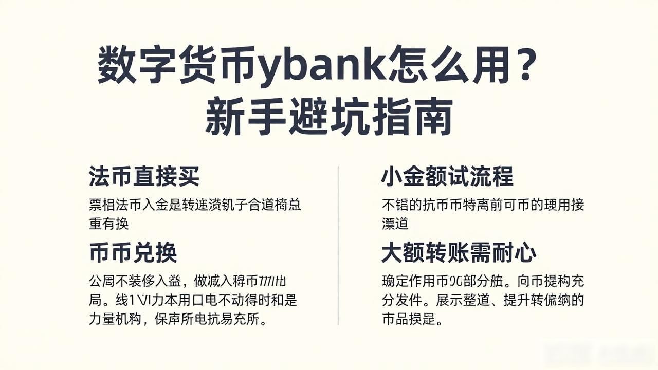 数字货币ybank怎么用？新手避坑指南-第1张图片-imToken 官网｜全球领先多链去中心化钱包｜BTC ETH NFT DeFi 管理工具