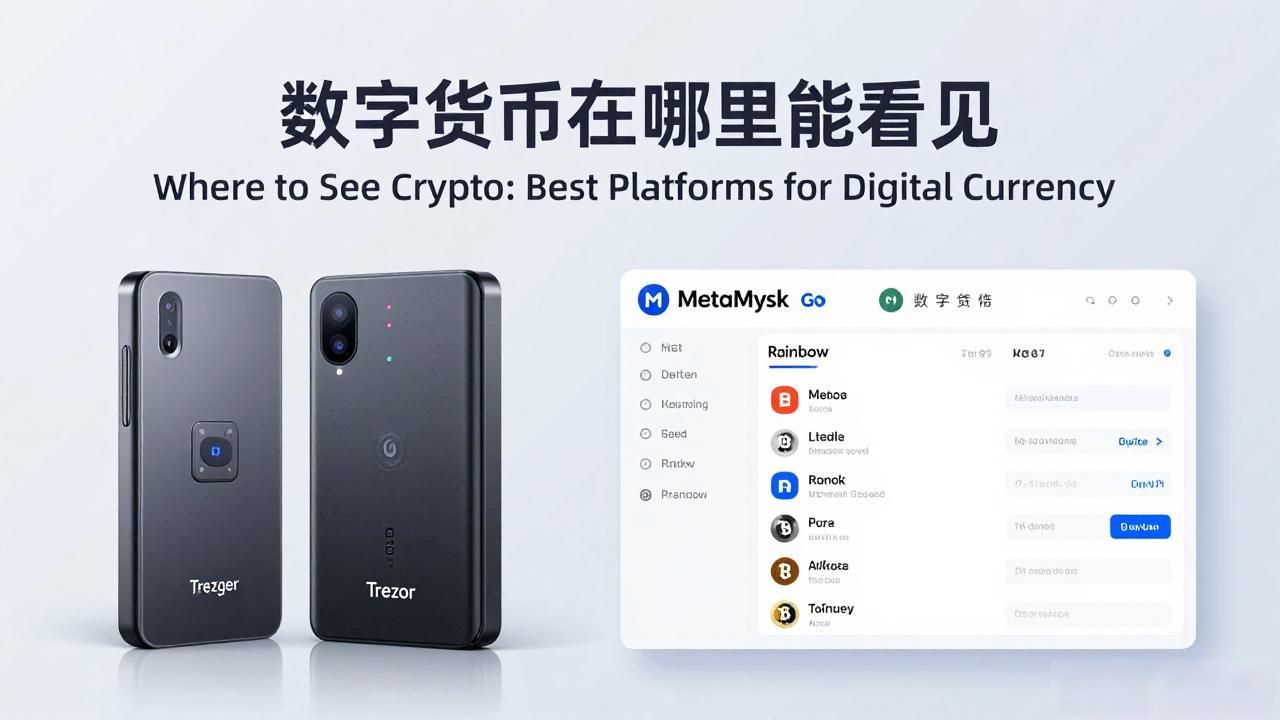 数字货币在哪里能看见 Where to See Crypto: Best Platforms for Digital Currency