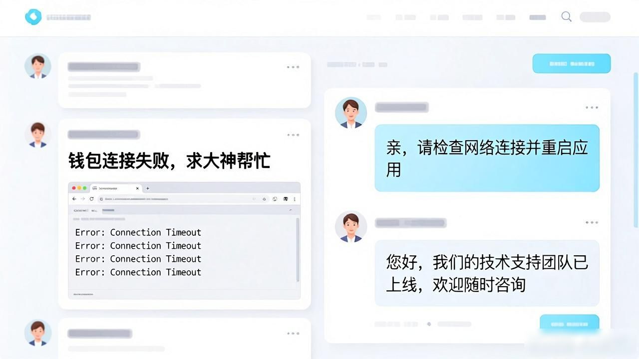 imToken客服难找？进官网社区一键解决钱包报错问题