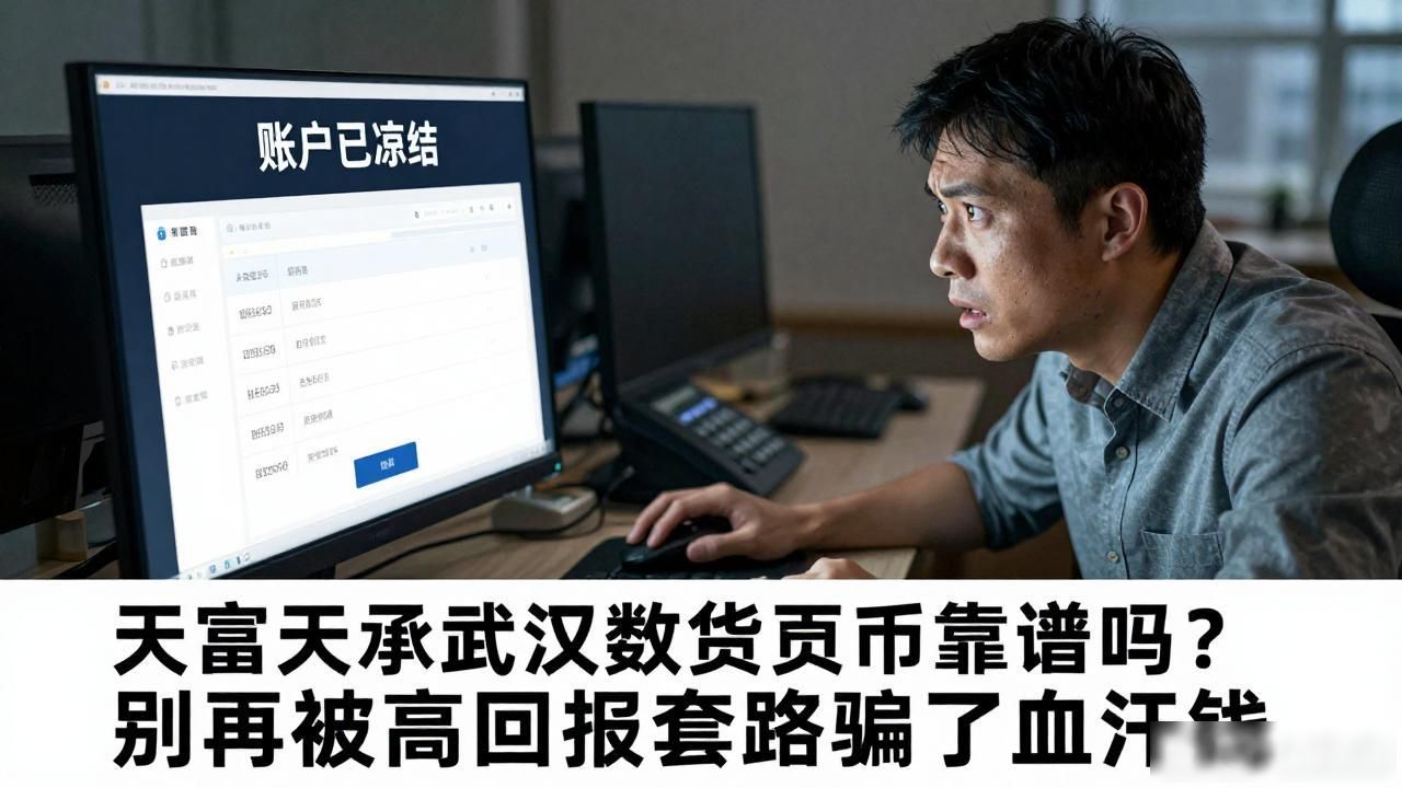 天富天承武汉数字货币靠谱吗？别再被高回报套路骗了血汗钱
