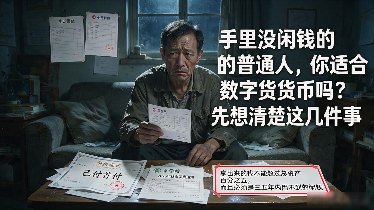 手里没闲钱的普通人，你适合数字货币吗？先想清楚这几件事-第1张图片-imToken 官网｜全球领先多链去中心化钱包｜BTC ETH NFT DeFi 管理工具