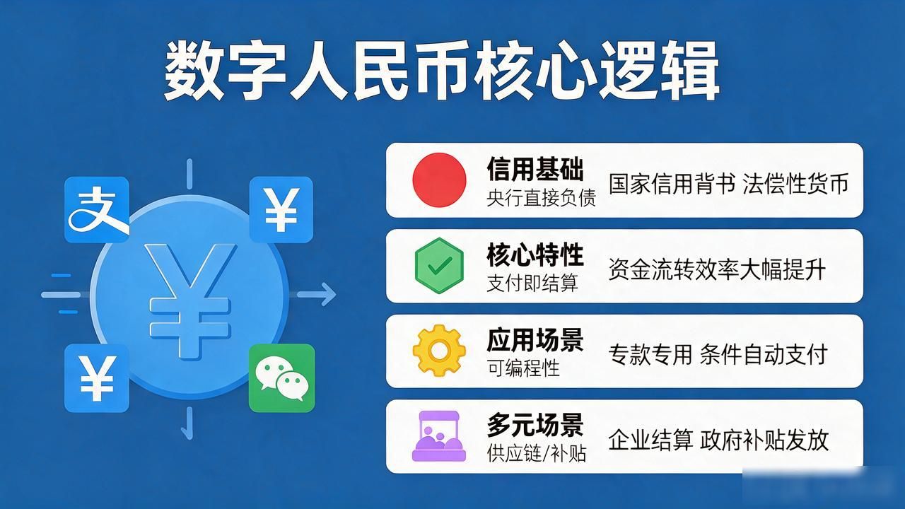 央行数字货币e-CNY怎么用？一文讲清数字人民币的核心逻辑