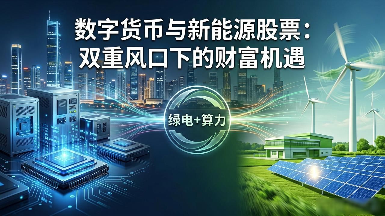 数字货币与新能源股票：双重风口下的财富机遇