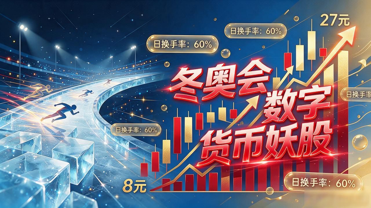 冬奥会数字货币妖股：冰上赛道里的资金狂欢，散户别接盘