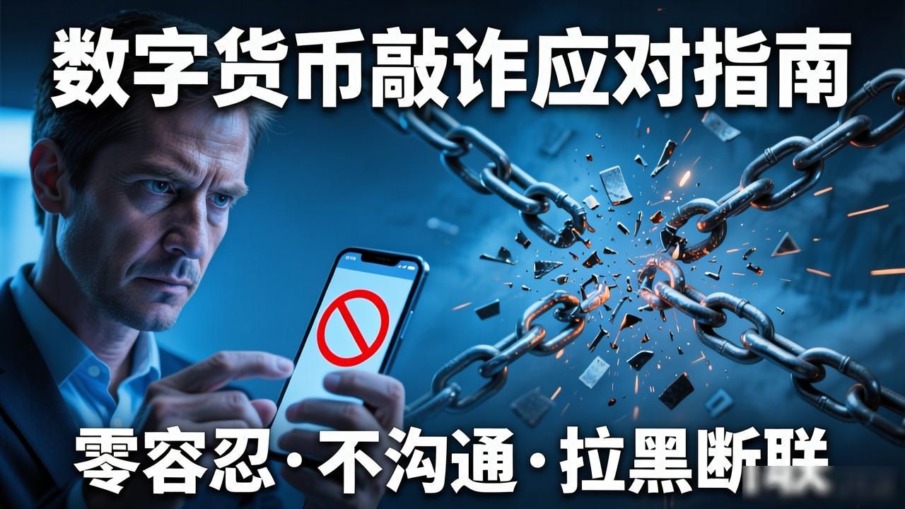 数字货币敲诈视频播放？别慌，这3步教你极速止损并报警