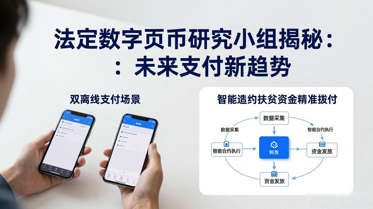 法定数字货币研究小组揭秘：未来支付新趋势