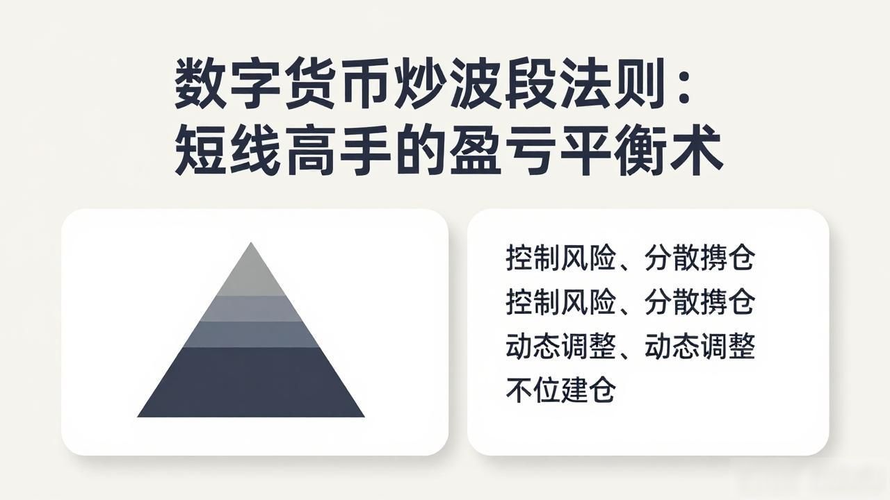 数字货币炒波段法则：短线高手的盈亏平衡术