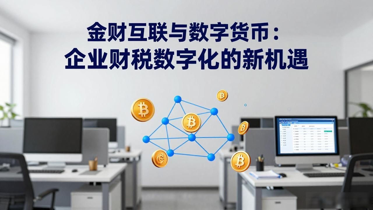 金财互联与数字货币：企业财税数字化的新机遇