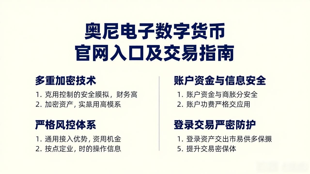 奥尼电子数字货币官网入口及交易指南