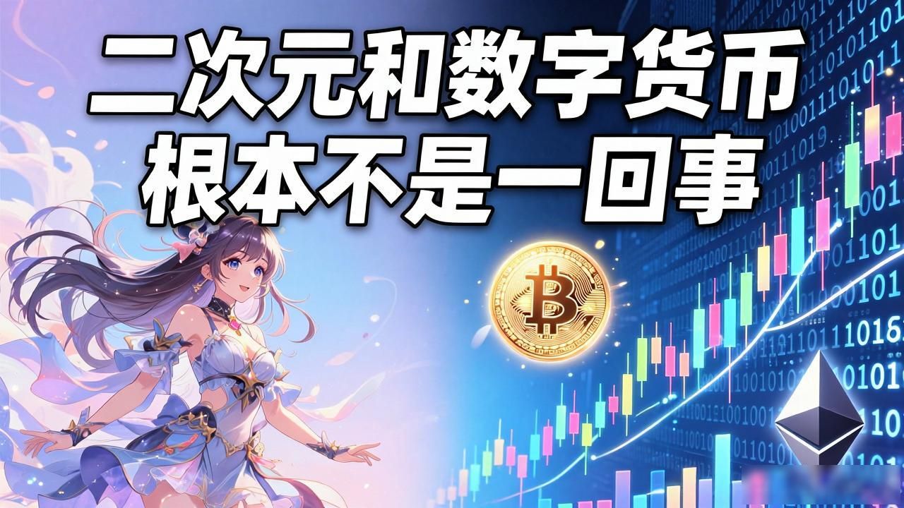 二次元和数字货币根本不是一回事