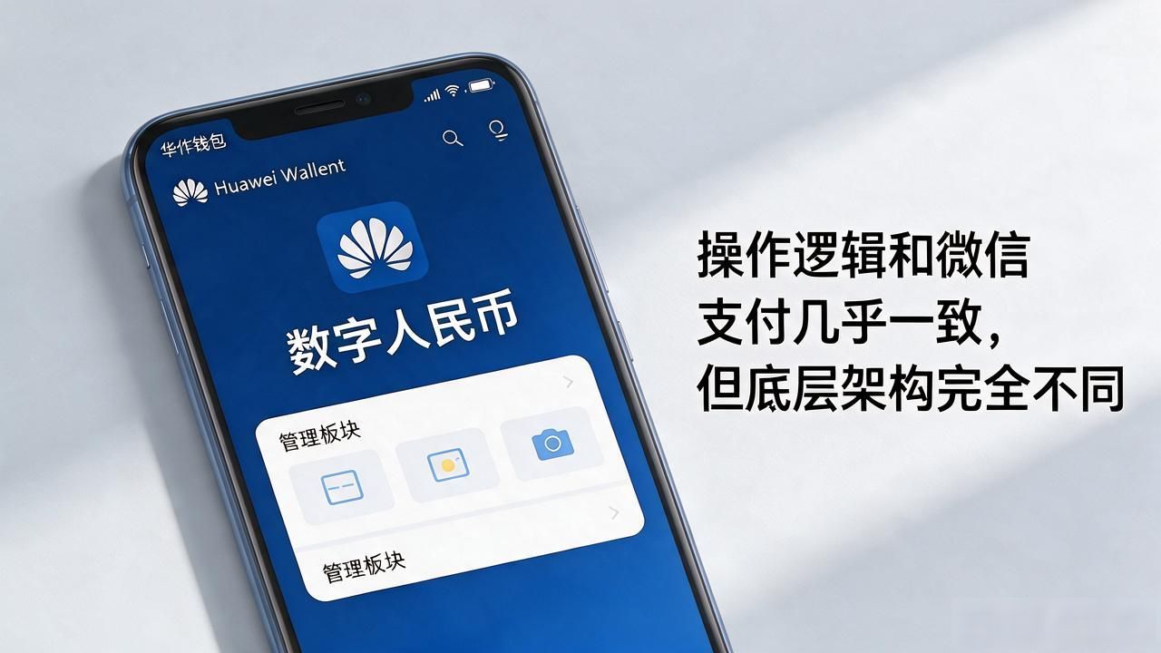 华为手机和数字货币合作了，手机钱包里的数字人民币怎么用