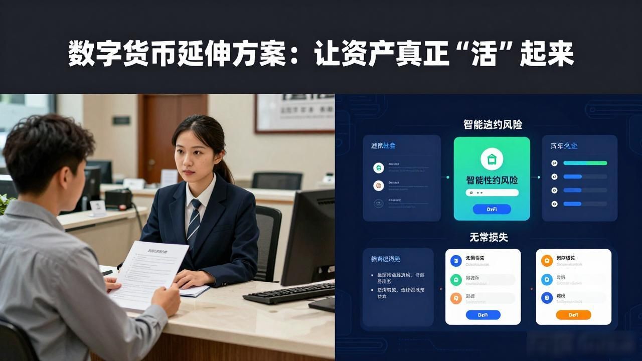 数字货币延伸方案：让资产真正“活”起来