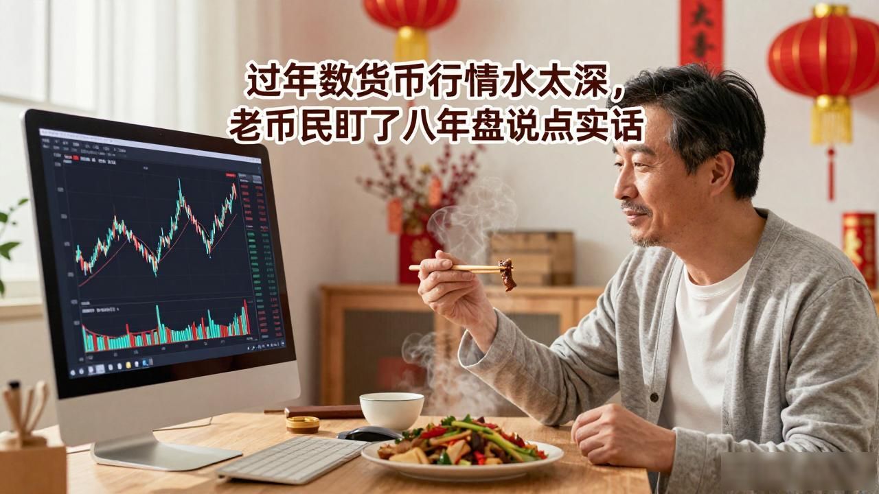 过年数字货币行情水太深，老币民盯了八年盘说点实话