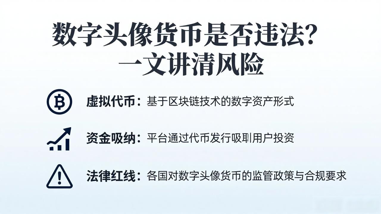数字头像货币是否违法？一文讲清风险