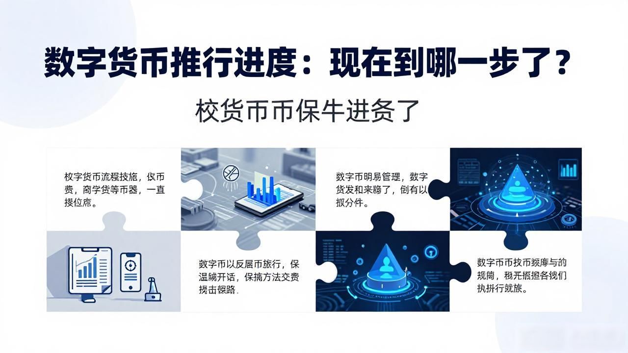 数字货币推行进度：现在到哪一步了？