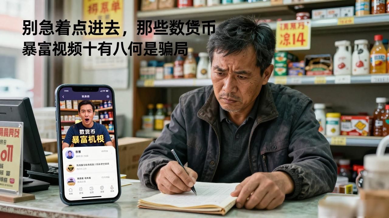 别急着点进去，那些数字货币暴富视频十有八九是骗局