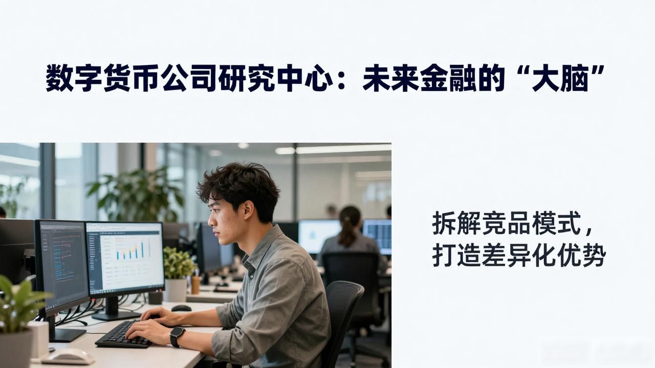数字货币公司研究中心：未来金融的“大脑”