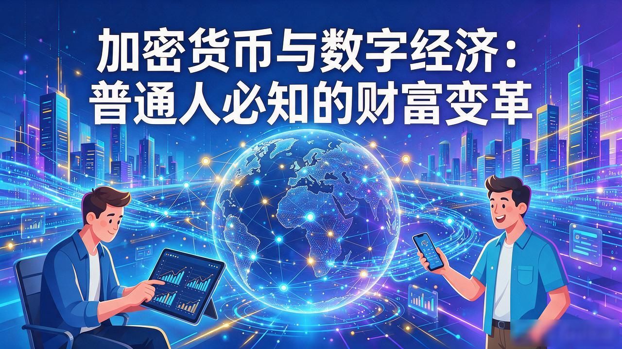 加密货币与数字经济：普通人必知的财富变革